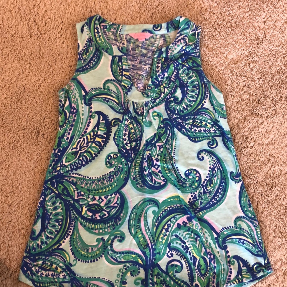 Lilly Pulitzer sleeveless shirt